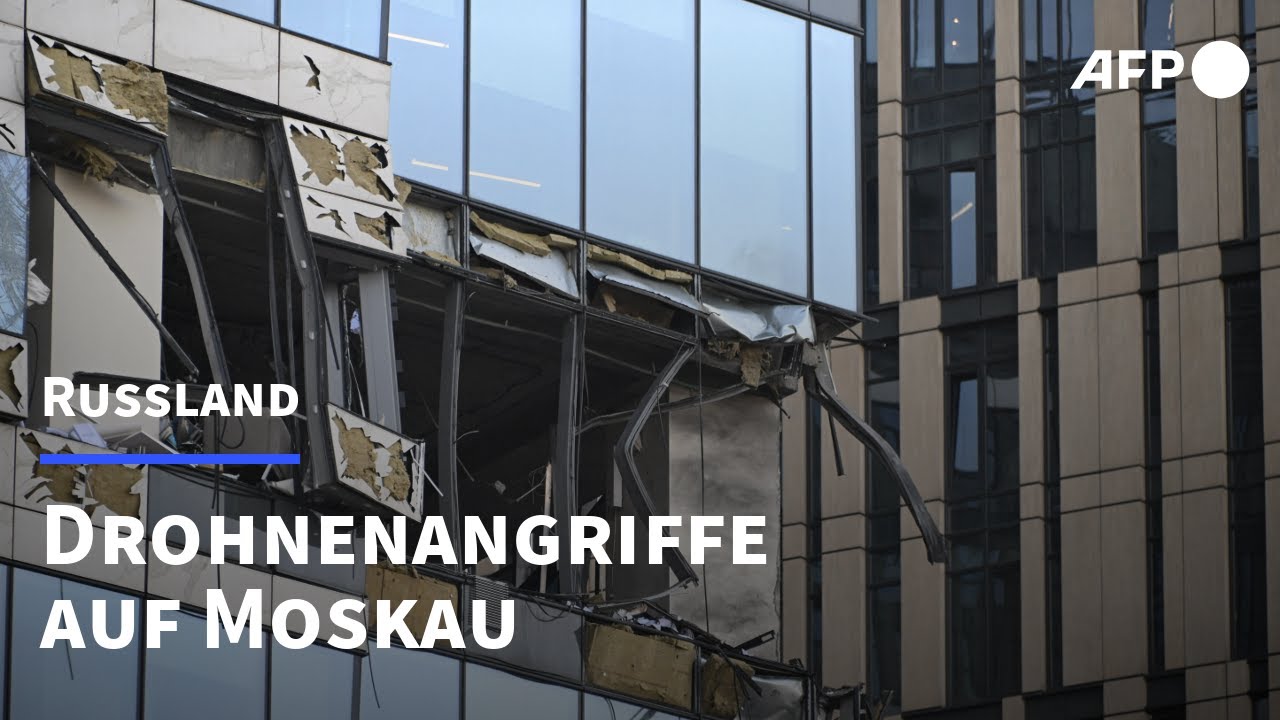 Drohnenangriffe auf Moskau | AFP