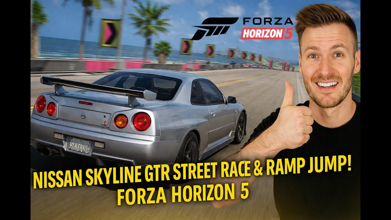 Nissan Skyline GTR Street Racing Victory! 🏎️🔥 | Forza Horizon Gameplay