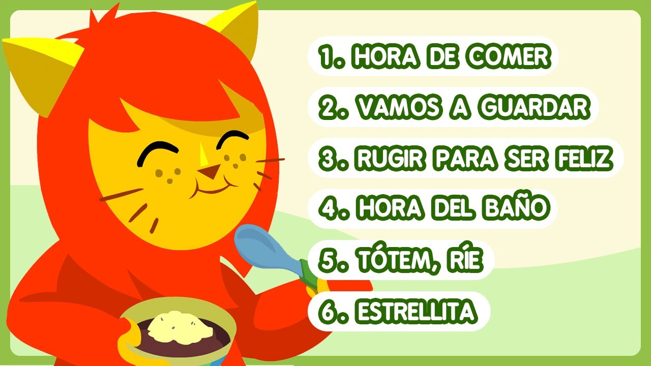 Canciones para rutinas y cuidado de bebés y niños 👶🏼 Comer | Guardar | Baño | Dormir y más...