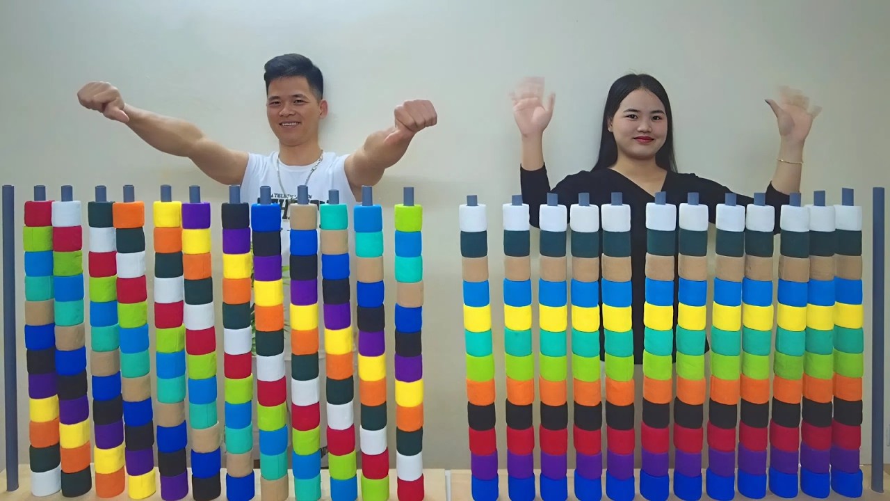 🔥Color matching game; who will be faster and smarter? An extremely intense competition. Level 4💪💪