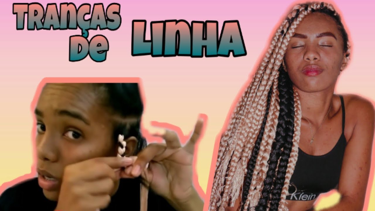 TRANÇAS DE LINHA / REPARTIÇÃO - COMO FAZER A PARTE DE TRÁS