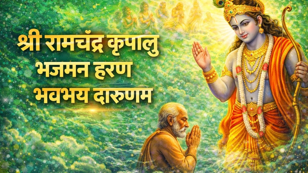श्री रामचंद्र कृपालु भजमन | हरण भवभय दारुणम 🙏🚩