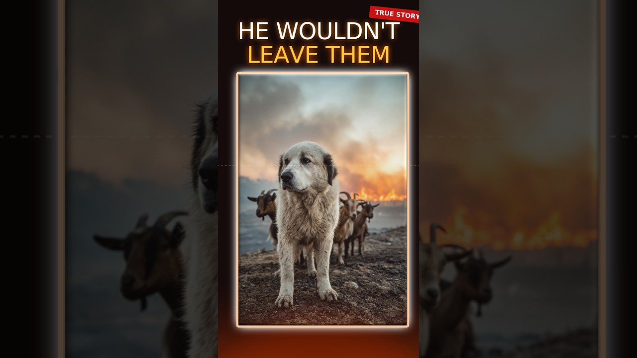 Dog Refused to Leave Goats in Fire &ndash; All Survived