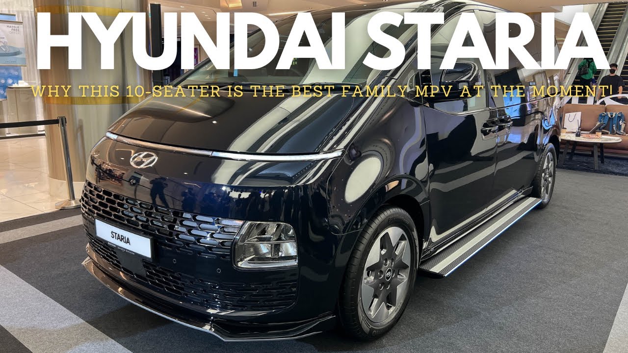 Прибавьте скорость | Hyundai Staria Lite 10-местный: почему это лучший семейный минивэн на данный...