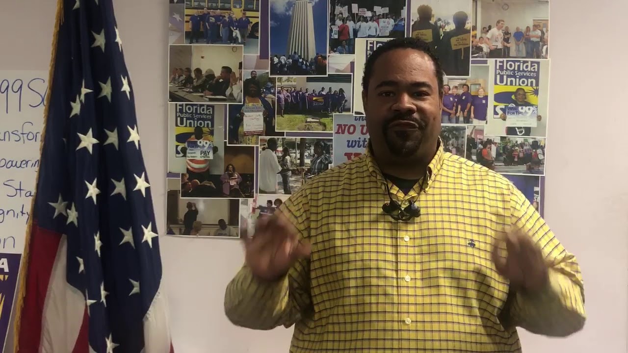 SEIU FPSU President Alphonso Mayfield Welcomes New Members