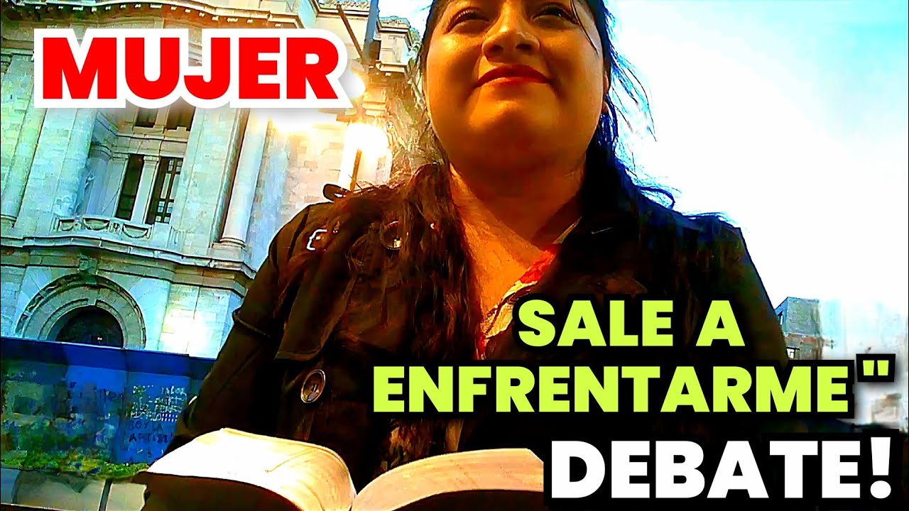 🚨SE ARMA! Mujer sale a ENFRENTARME en Debate! 😱🥶‼️