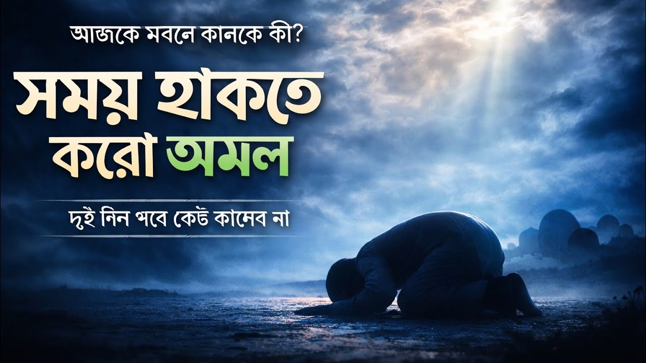 আজকে মরলে কালকে কী? | সময় থাকতে করো আমল | Heart Touching Islamic Gojol