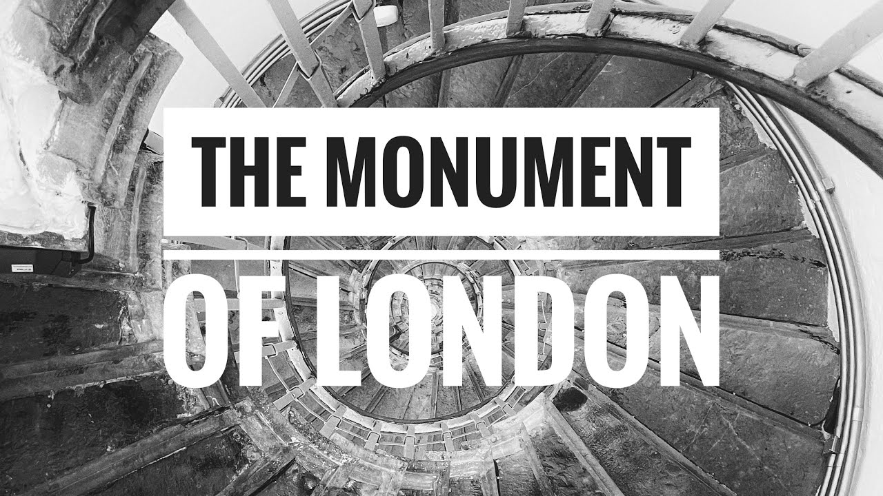 The Monument to The Fire of London [4K]: Saturday 11th September 2021