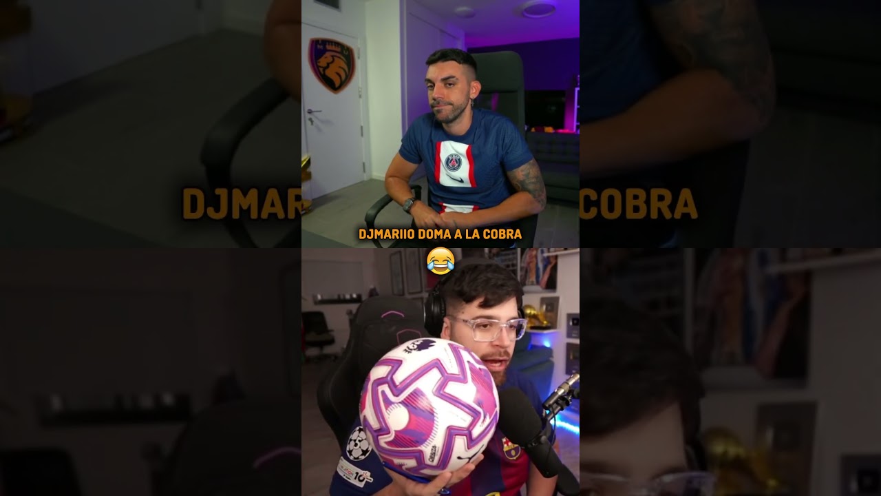 DJMARIIO DOMA A LA COBRA 😂 #djmariio #lacobra