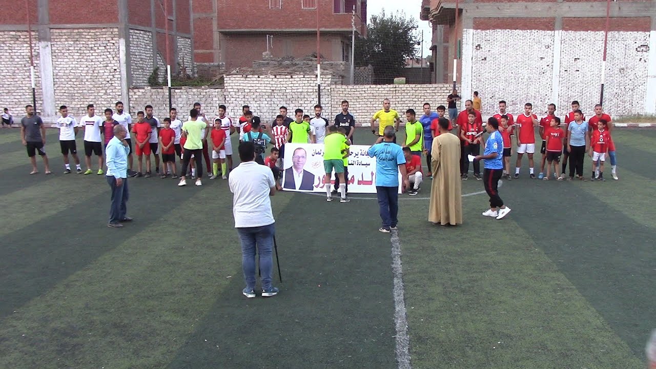 مباراه النهائي بين فريق السرايا منياالقمح وفريق بتمده بنها  علي ارض ملعب عزبه السرايا 6-9-2020