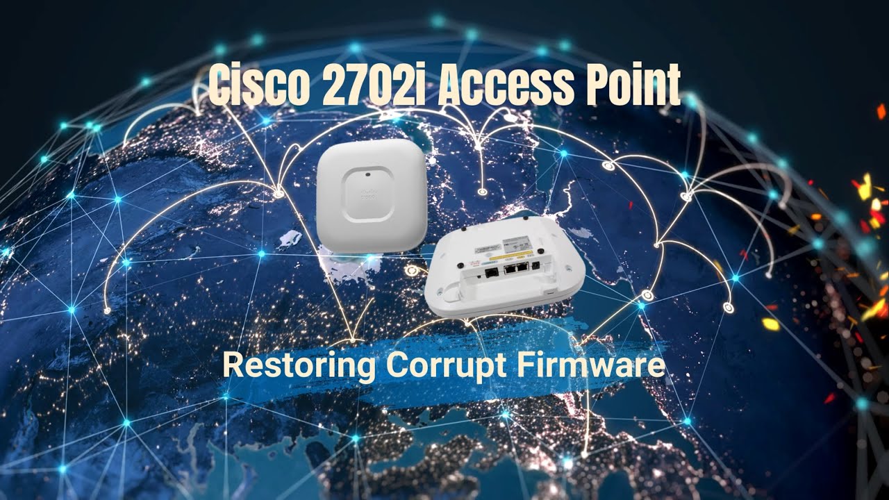 Cisco 2702i WIFI Access Point firmware restore | not booting