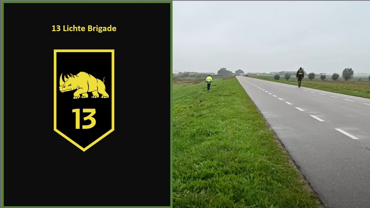 13 Lichte Brigade ondersteunt bij hoogwater-oefening Brinkerslag
