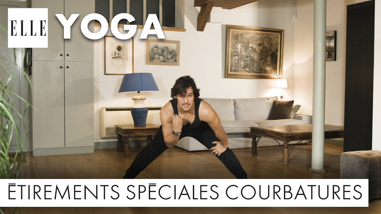 Séance d'étirements spéciale courbatures┃ELLE Yoga