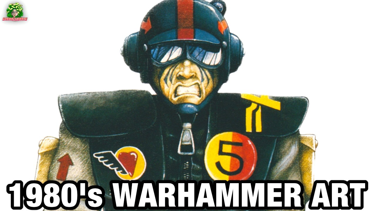 OLD Warhammer ART is FUNKY