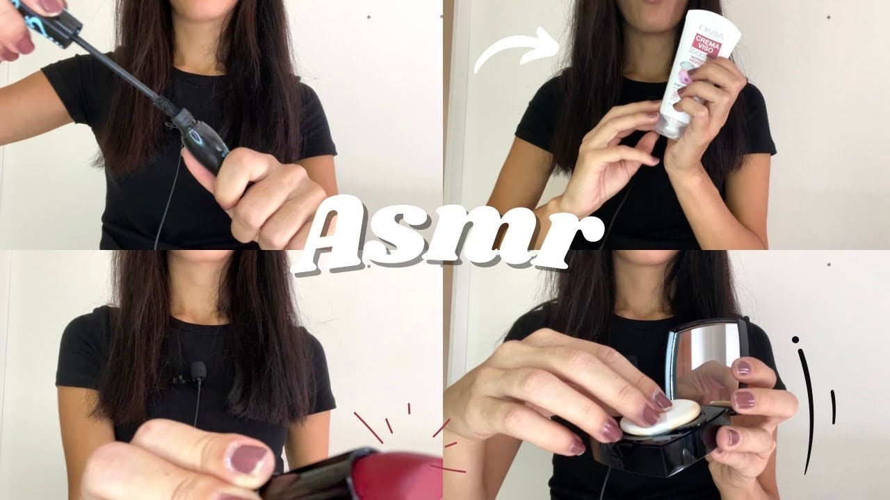 ASMR| Ti trucco per farti addormentare ✨