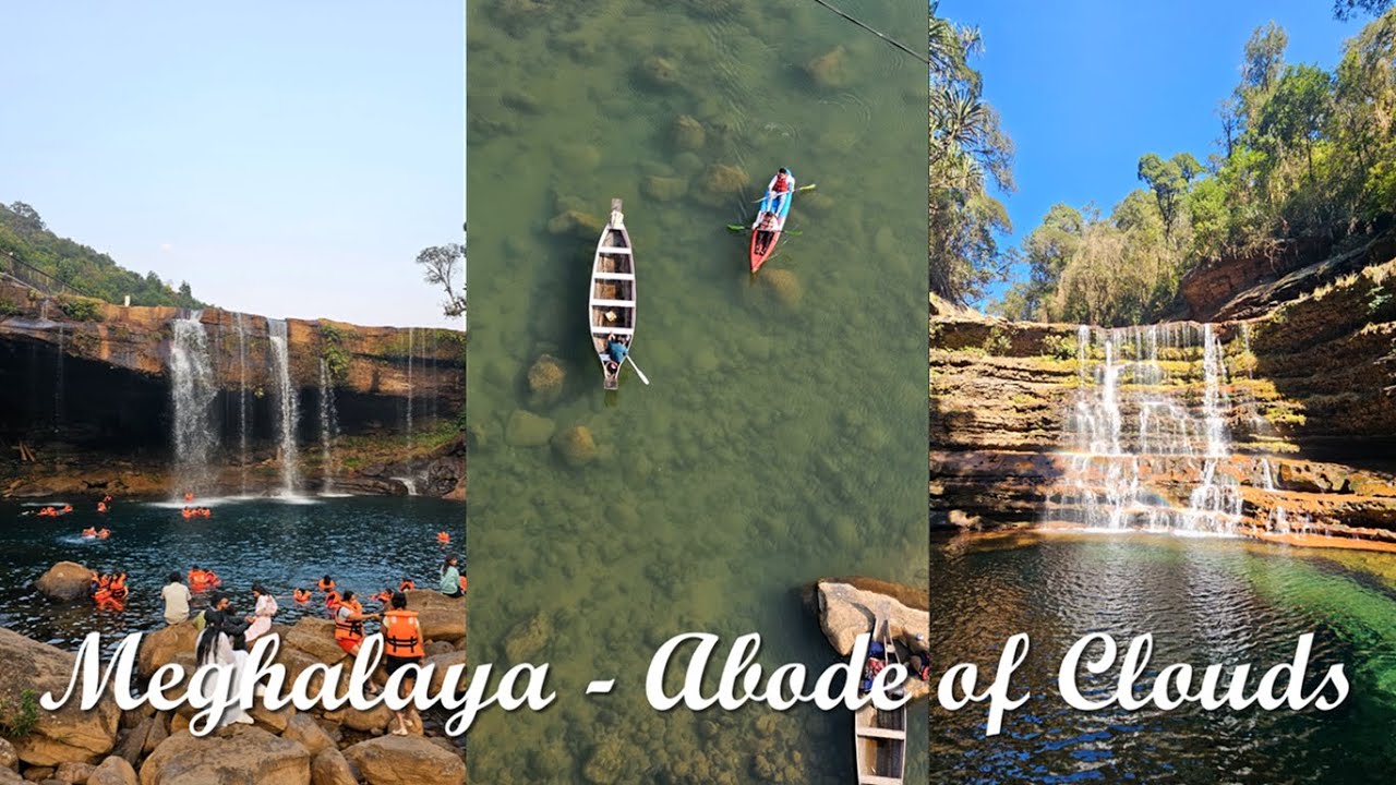 Exploring Meghalaya | Waterfalls, Treks, Hidden Valleys, Caves, Rivers and Living Root Bridges | 4K