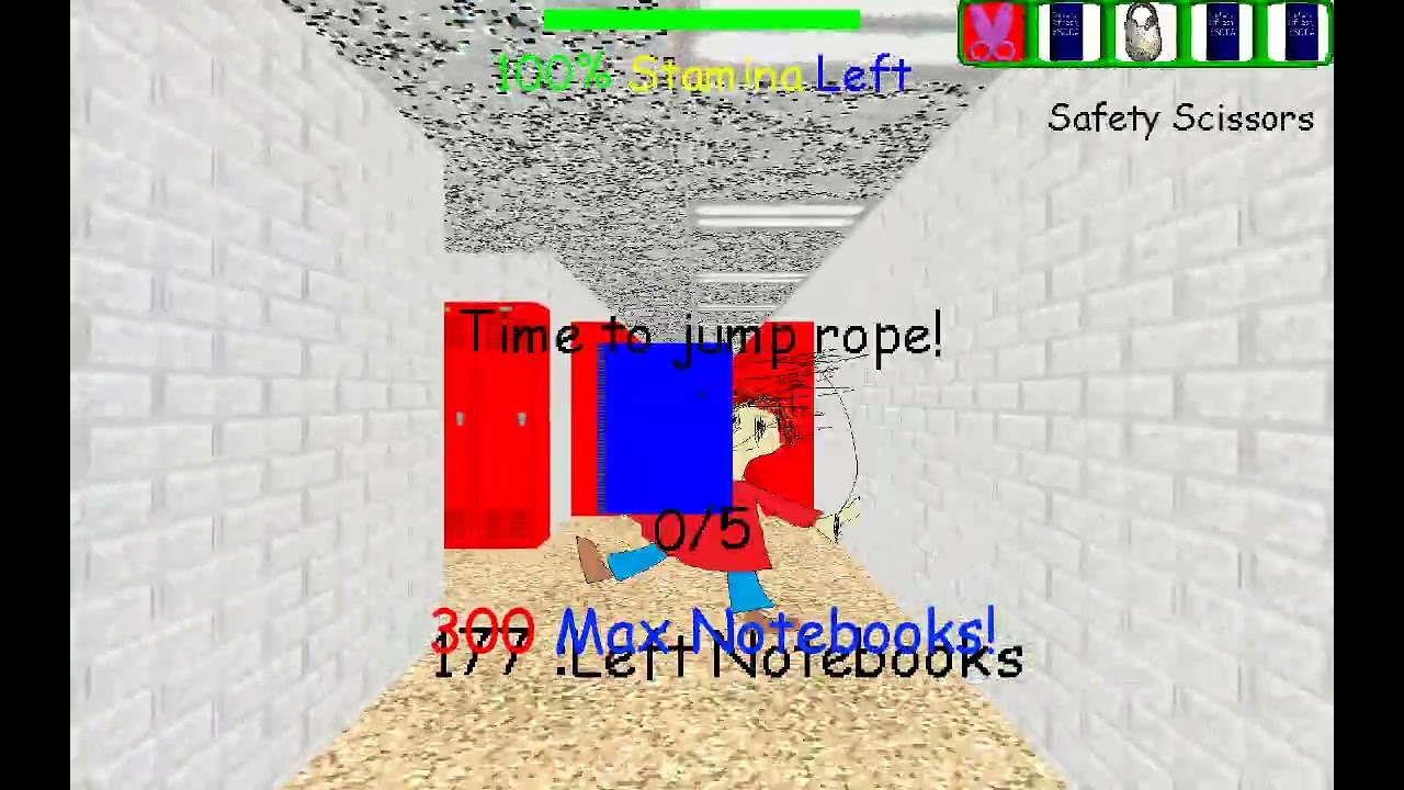 Baldi's Basics But 300 Notebooks - Epic Battles