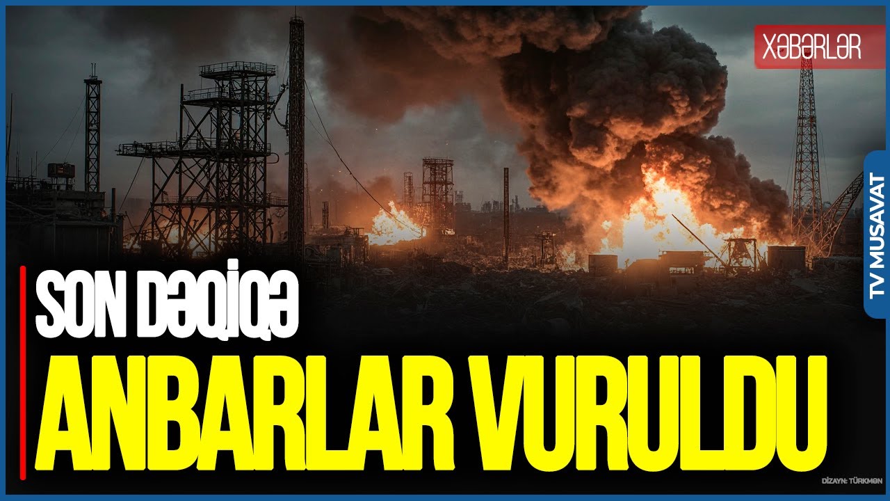 Rusiyada neft zavodu və bazalar YERLƏ-YEKSAN edildi, Donbasda anbarlar VURULDU – “Ana Xəbər”
