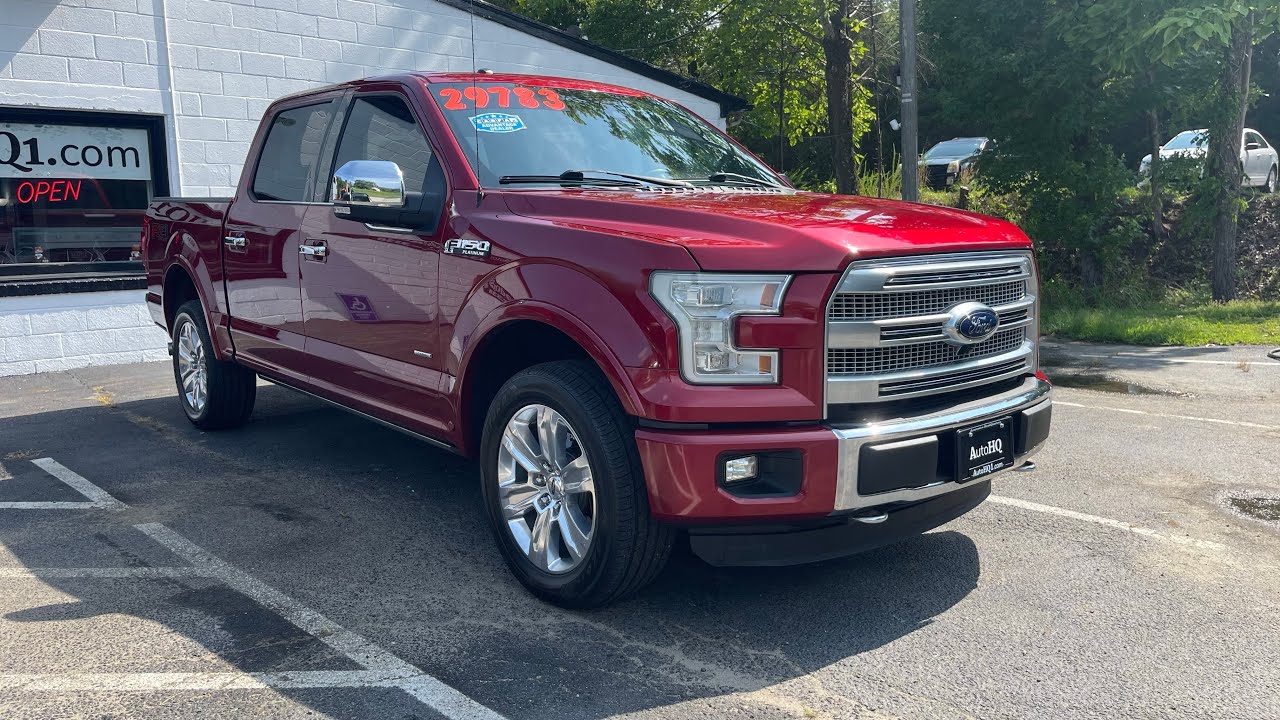 2015 Ford F-150 Platinum