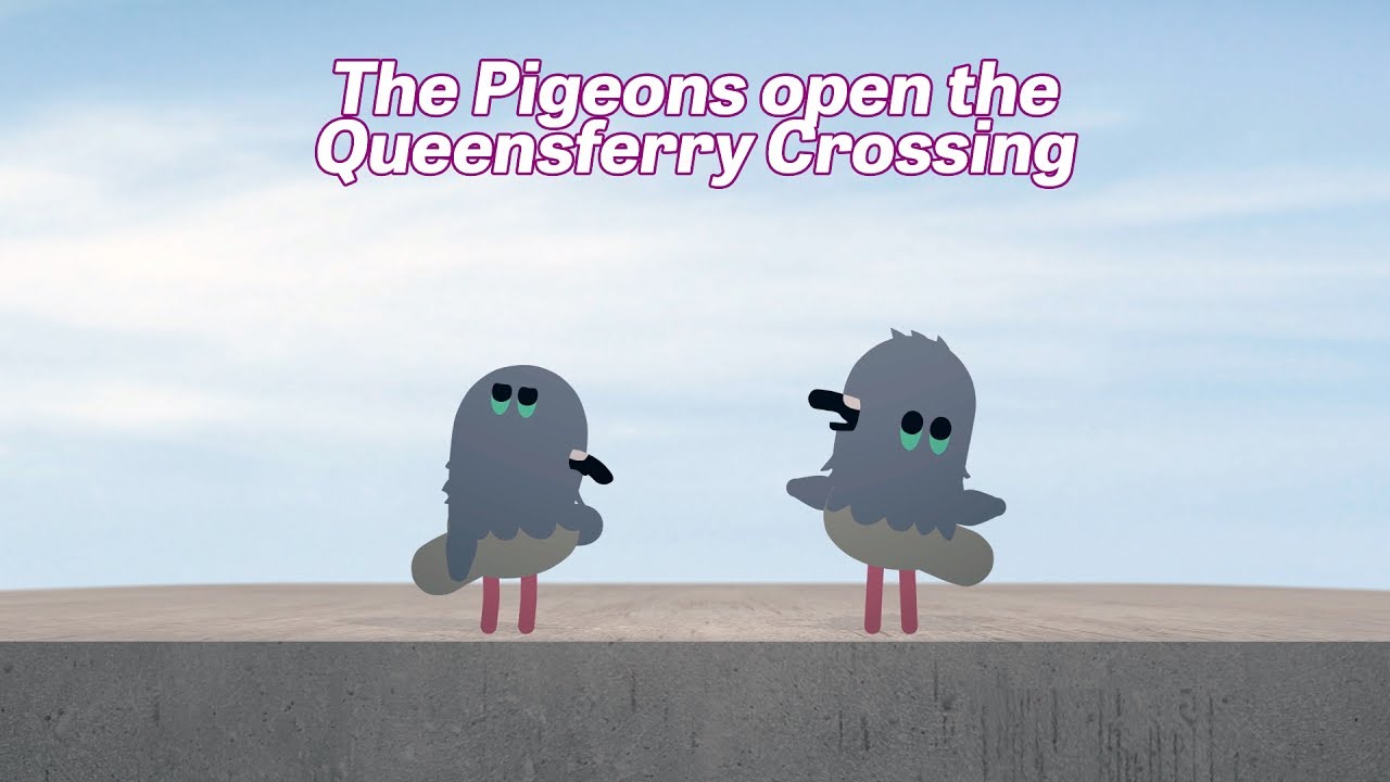 The Pigeons open the Queensferry Crossing