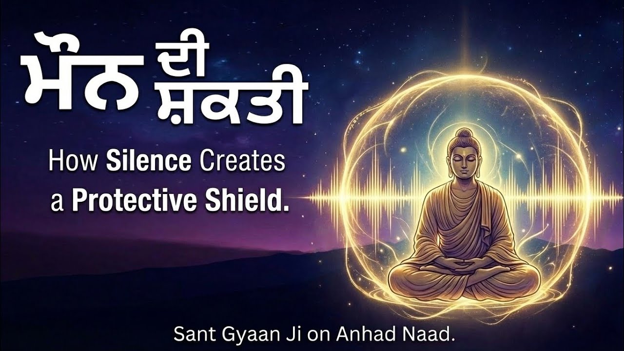 ਮੌਨ ਦੀ ਸ਼ਕਤੀ | How Silence Creates a Protective Shield | Sant Gyaan Ji on Anhad Naad