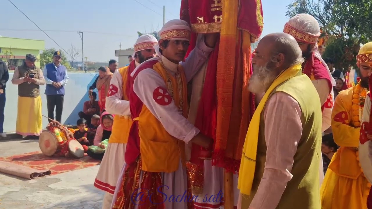 🙏❣️माँ जिलासु चन्डिका देवी नयागाँव मल्लाण में प्रातःजागरण फर्श‌ नृत्य🙏 ❣️