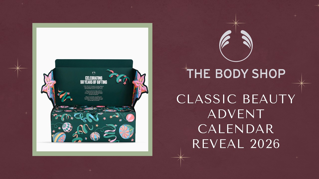 THE BODY SHOP CLASSIC ADVENT CALENDAR REVEAL 2026