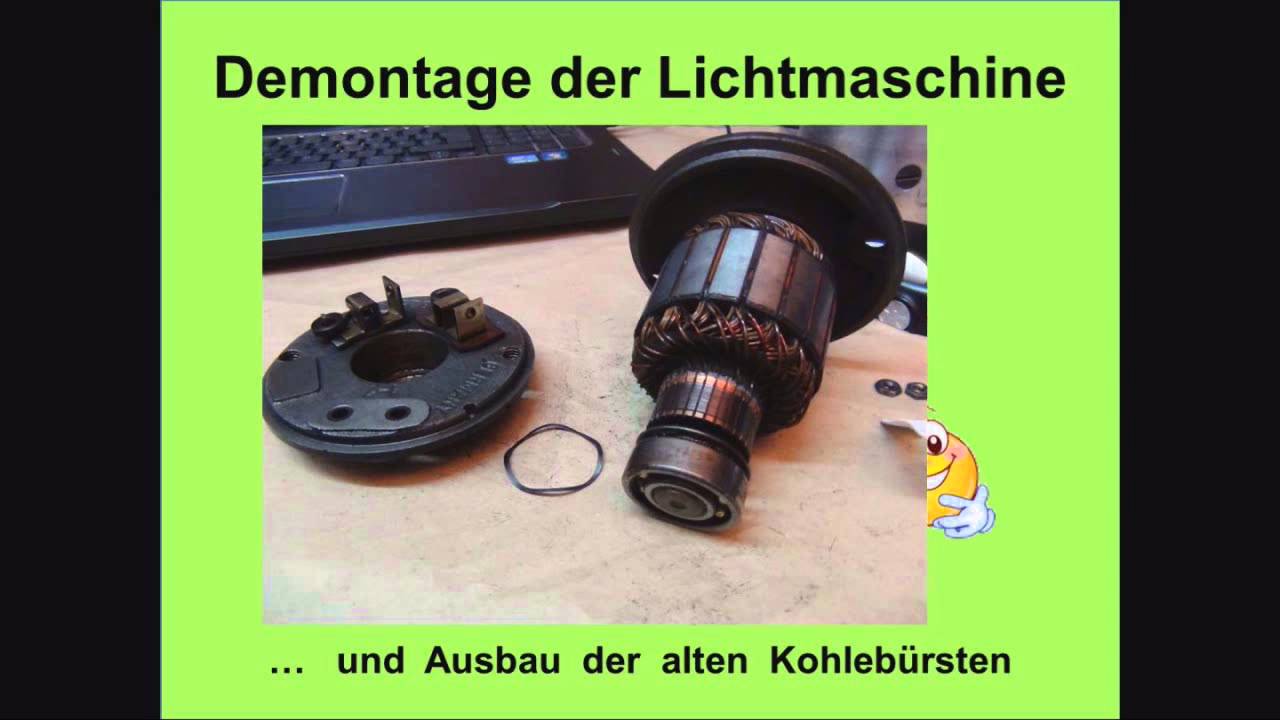 Kohlebürsten Lichtmaschine Holder B12