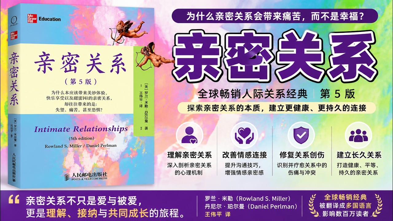 这本《親密关系》，被称为 “人际关系的圣经”，它不会给你灌鸡汤，只会用犀利又温柔的视角，帮你撕开亲密关系的真相 。#人生感悟#心灵感悟#治愈系 #正能量#读书#亲密关系 #爱#audiobook 