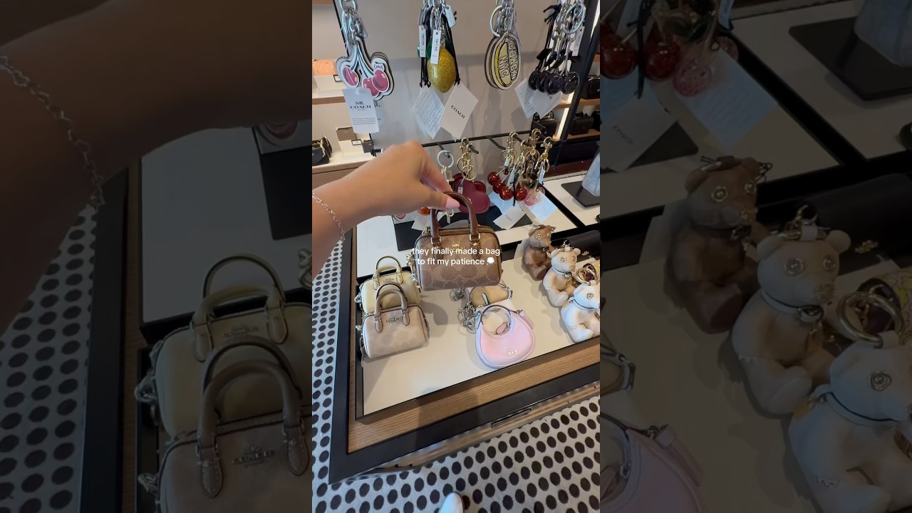 THE PERFECT MINI BAG 👛🤍✨ #coach #purse #coachoutlet #purses #coachpurse #bags #mini #purselover