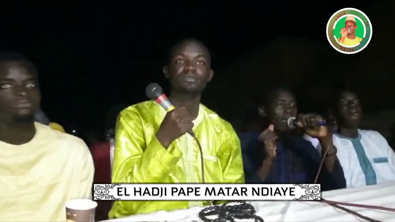 Pape Matar Ndiaye chante le Prophète (PSL) 