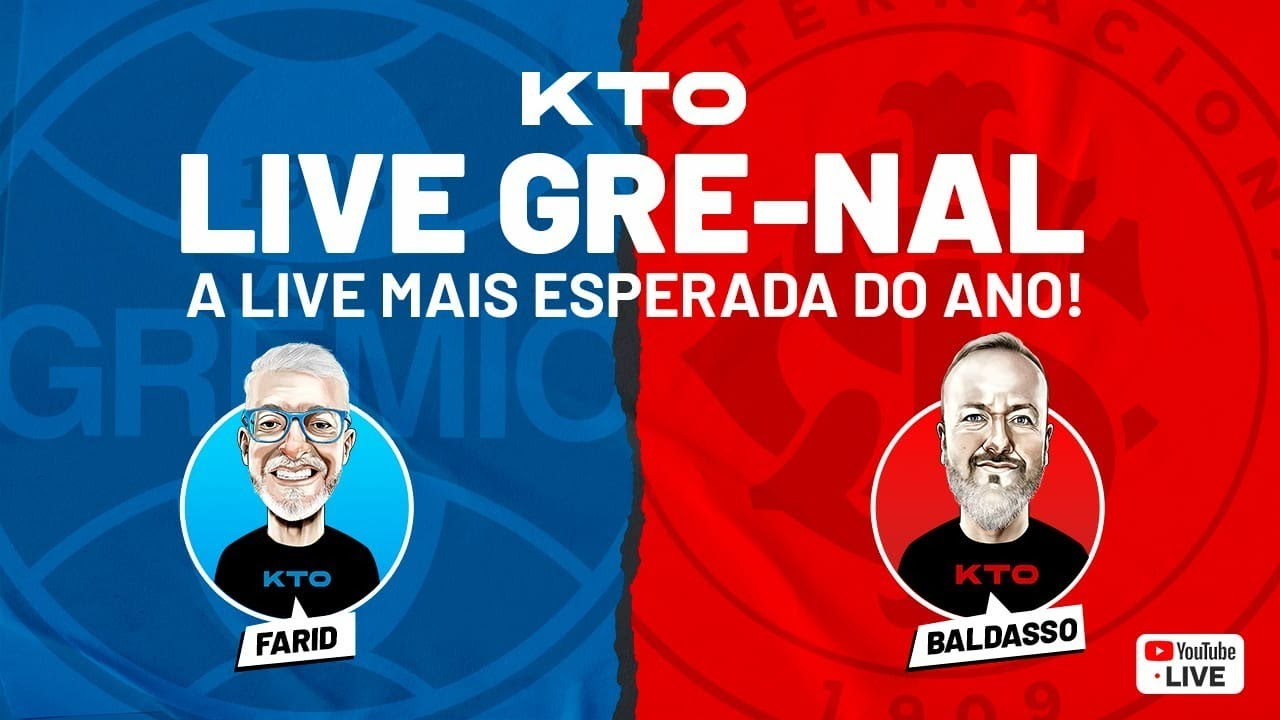 AO VIVO - BALDASSO E FARID - LIVE GRE-NAL KTO - A LIVE MAIS ESPERADA DO ANO!!! 04.03.23