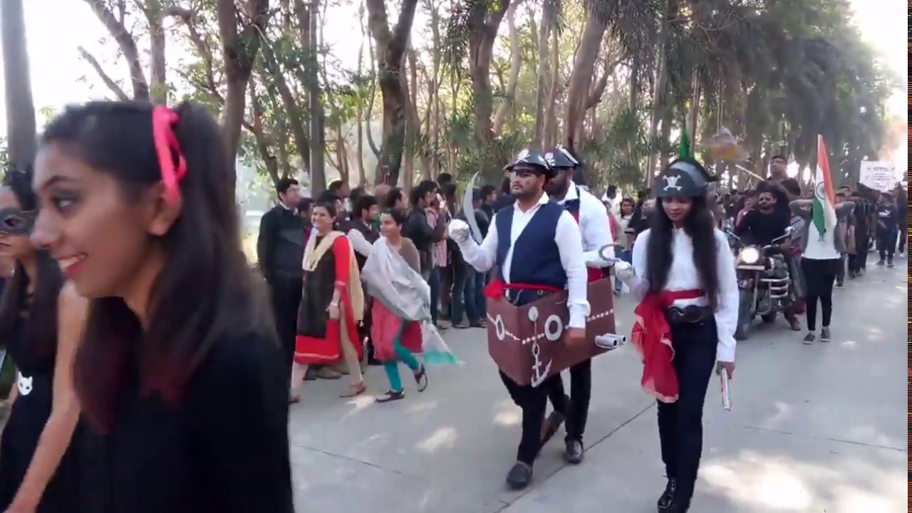 Spoural 2019 | March Procession | Fantesy Fiesta | CHARUSAT | Campus Official