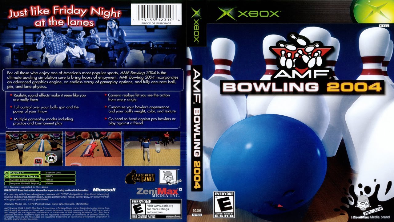 AMF Bowling 2004 (2003) - Full Gameplay | XBOX CLASSIC | UHD | 4K |
