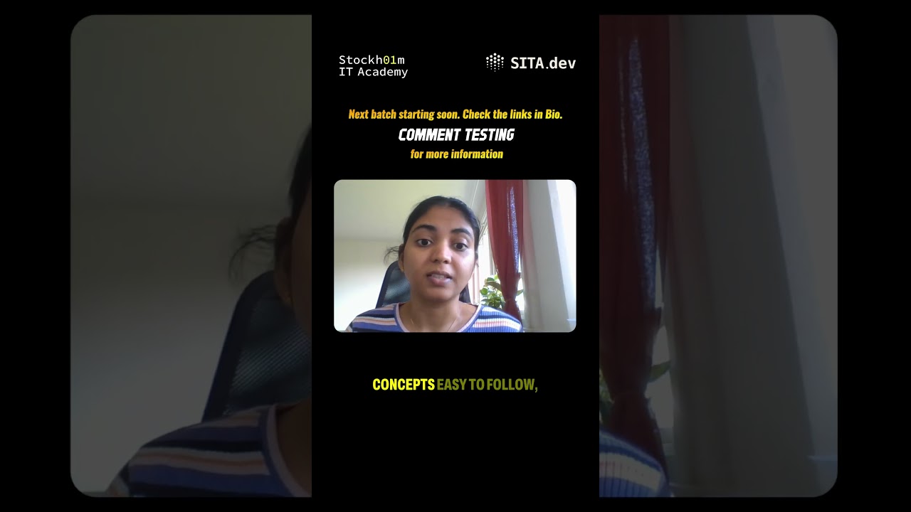 Pavithra | Software Testing Course | Student Story