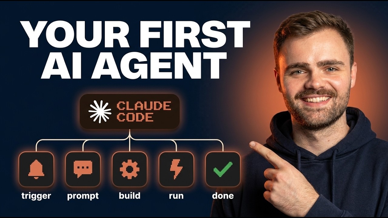 Build AI Agents with Claude Code in 10 Minutes | 6 Steps for Non-Developers (No Coding Required)