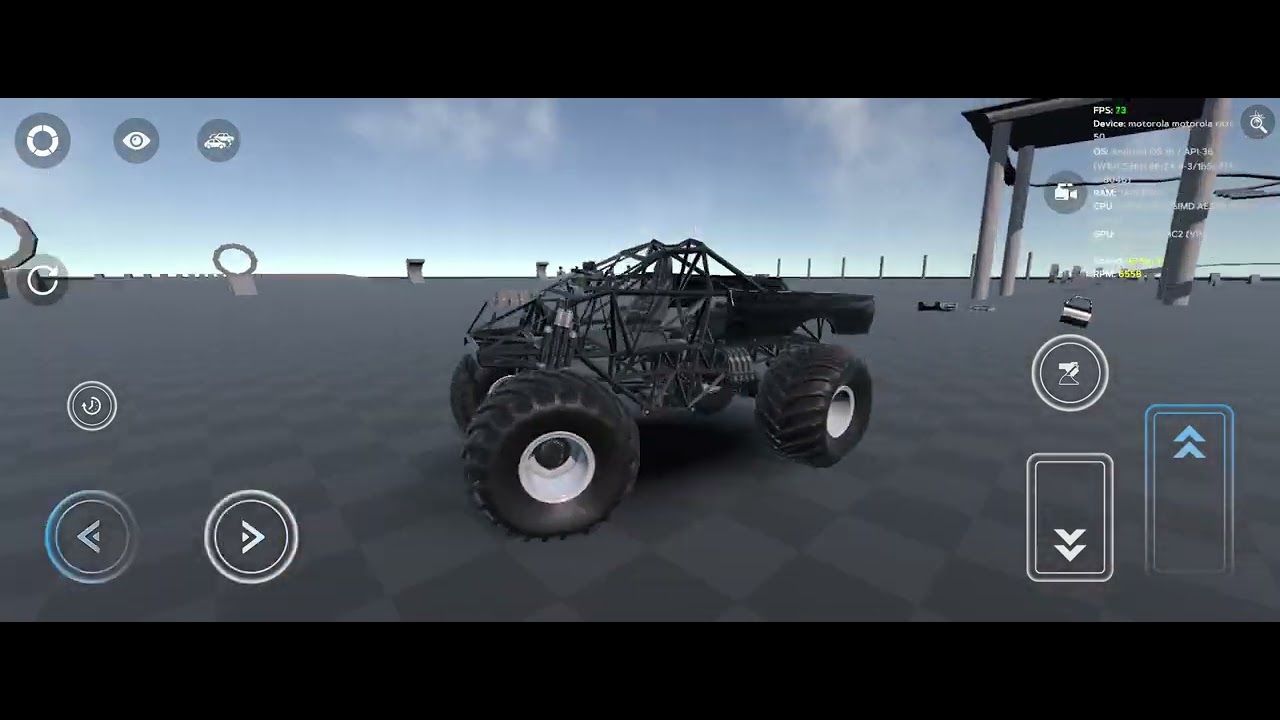 Test fall cars flexbody car crash 