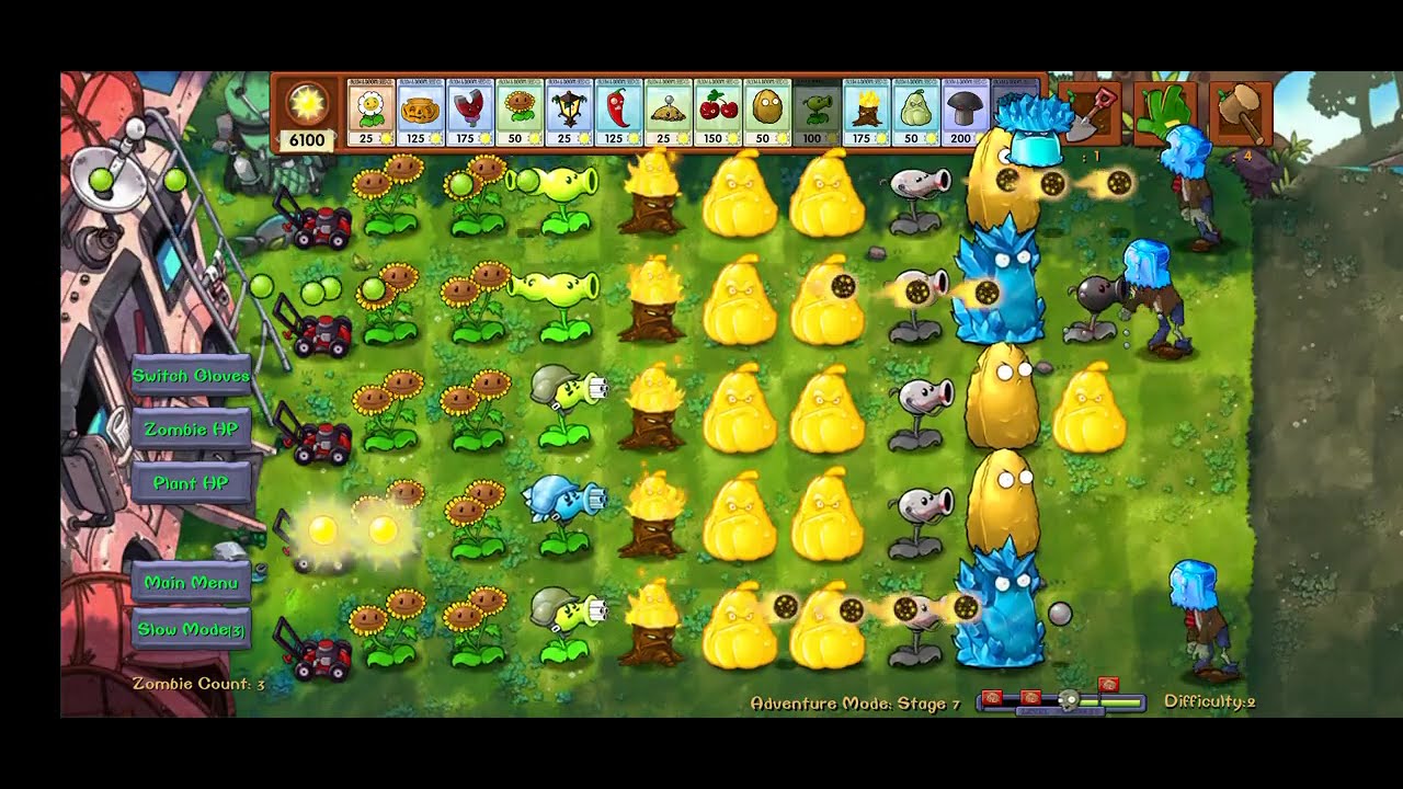 Fusion pvz || level 6 to 10 || gaming || gameplay || @MrBeast 