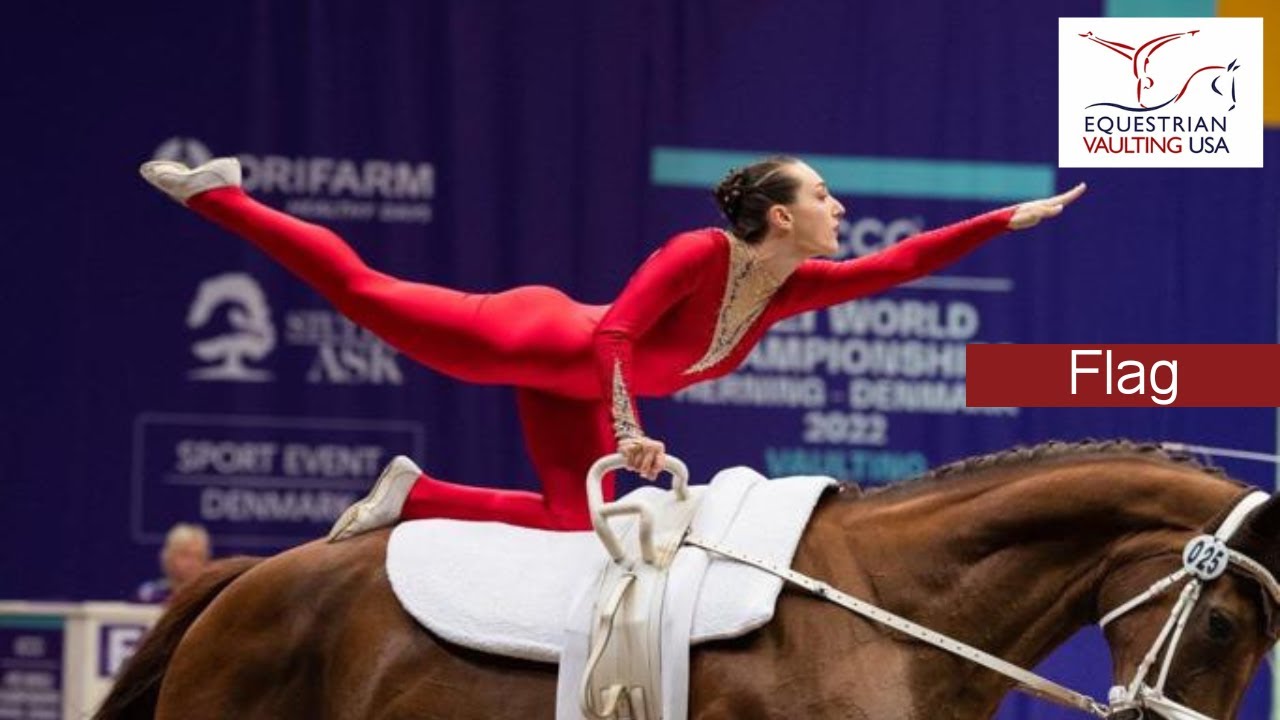 Equestrian Vaulting-Flag