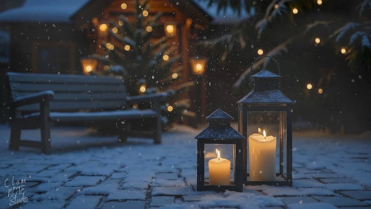 Winter Christmas Piano Music ❄️ Gentle Piano for Relaxation and Calm