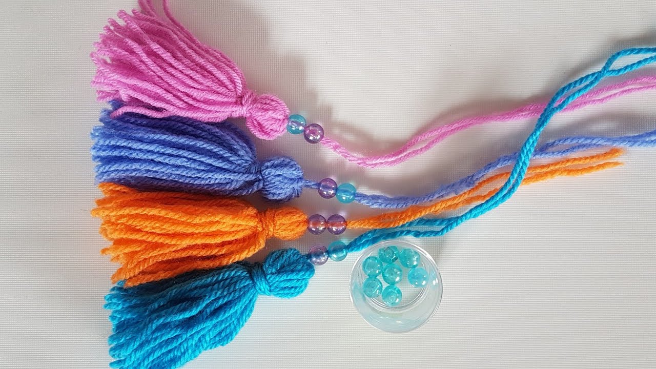 Boncuklu Püskül / Püskül Nasıl Yapılır?/ How to Make A Tassel