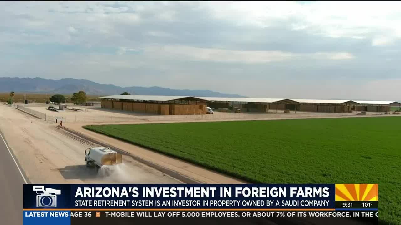 Arizona alfalfa farm earns cash for retired state workers