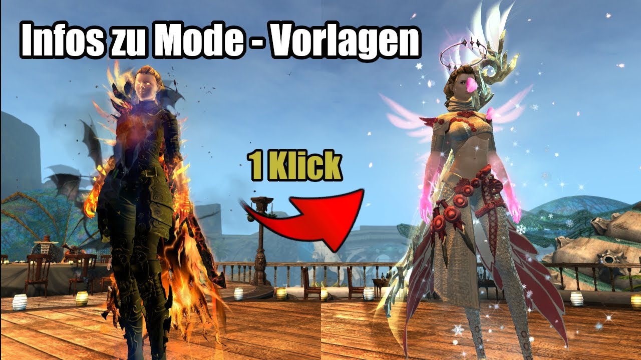 Infos zu den Mode-Vorlagen in Guild Wars 2