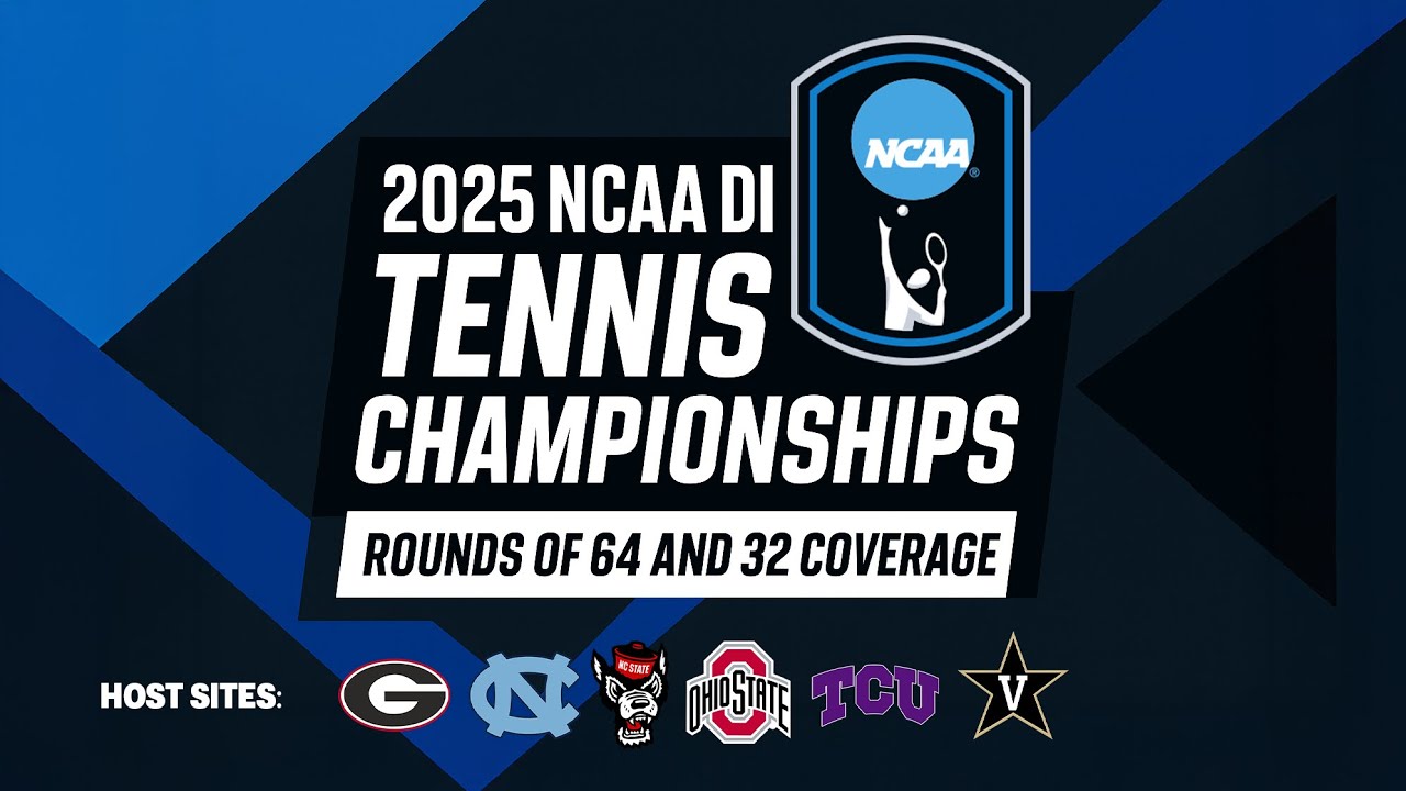 Round of 64/32 Coverage | Feed 1 | 2025 NCAA DI Tennis Championships