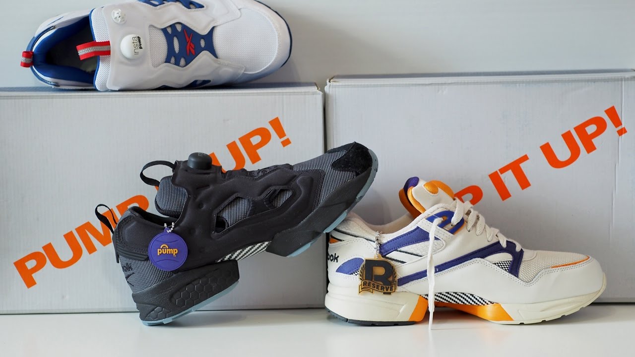 МегаОбзор кроссовок Reebok InstaPump и других Pump