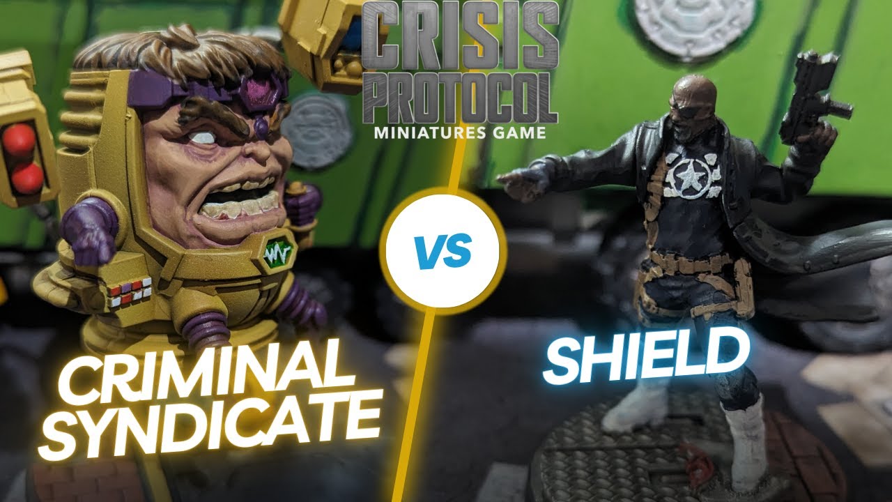 SHIELD Vs Criminal Syndicate ~ Marvel Crisis Protocol Battle Report #35
