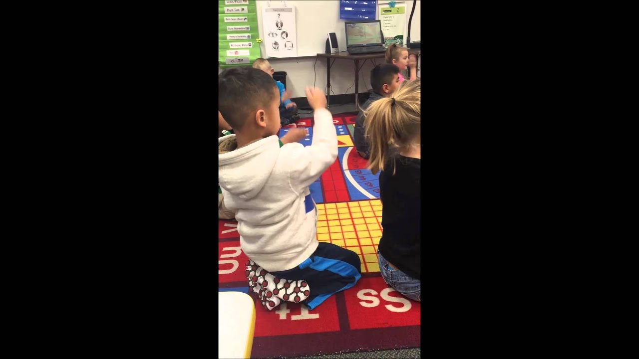 Example of Heggerty's Phonemic Awareness Routine, Megan Wichita Public Schools