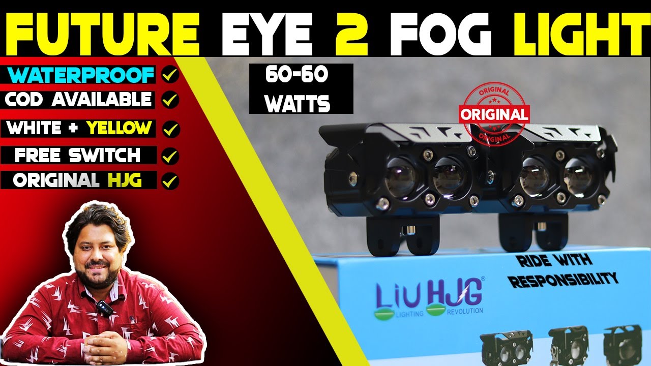 VERY POWERFUL HJG FOG LIGHT | POWERFUL HJG FOG LIGHT | HJG FUTURE EYE 2 FOG LIGHT | HJG FOG LAMP