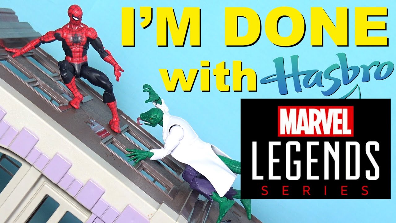 Marvel Legends Amazing Fantasy Spider-Man and Retro Lizard!