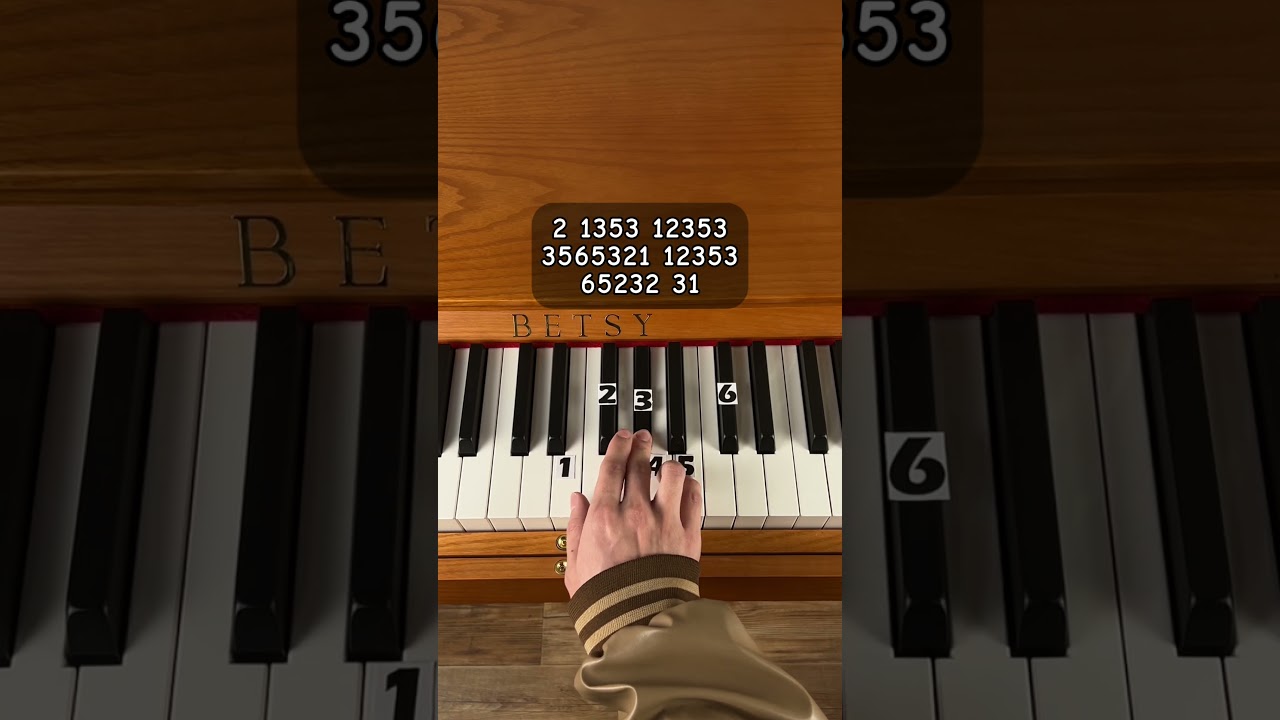 Blue (part 1) | Piano Tutorial #pianotutorial #piano